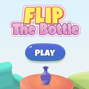 Flip The Bottle Game.